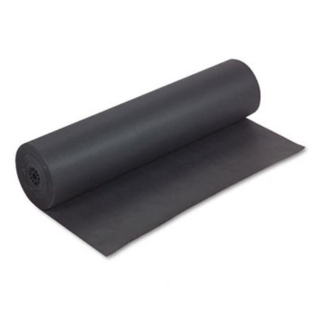 PACON CORPORATION Pacon 67301 Spectra ArtKraft Duo-Finish Paper  Heavyweight  36   x 1000  Roll  Black 67301